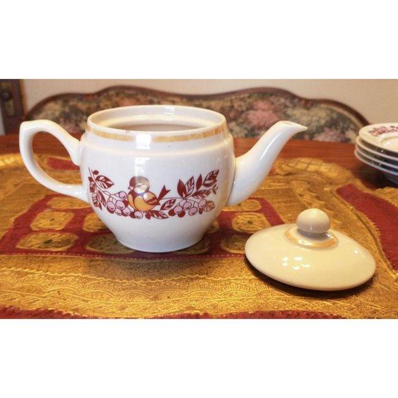 SOLD!!  RARE Soviet Russia USSR Bagdonovichesky Tea Set - Picture 2 of 6